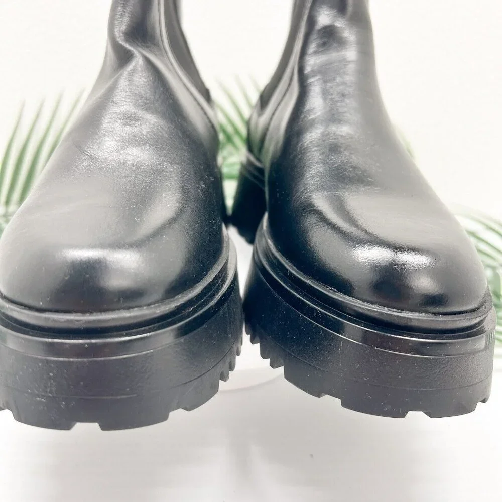 All Saints Black Ankle Boots - Picture 4 of 10